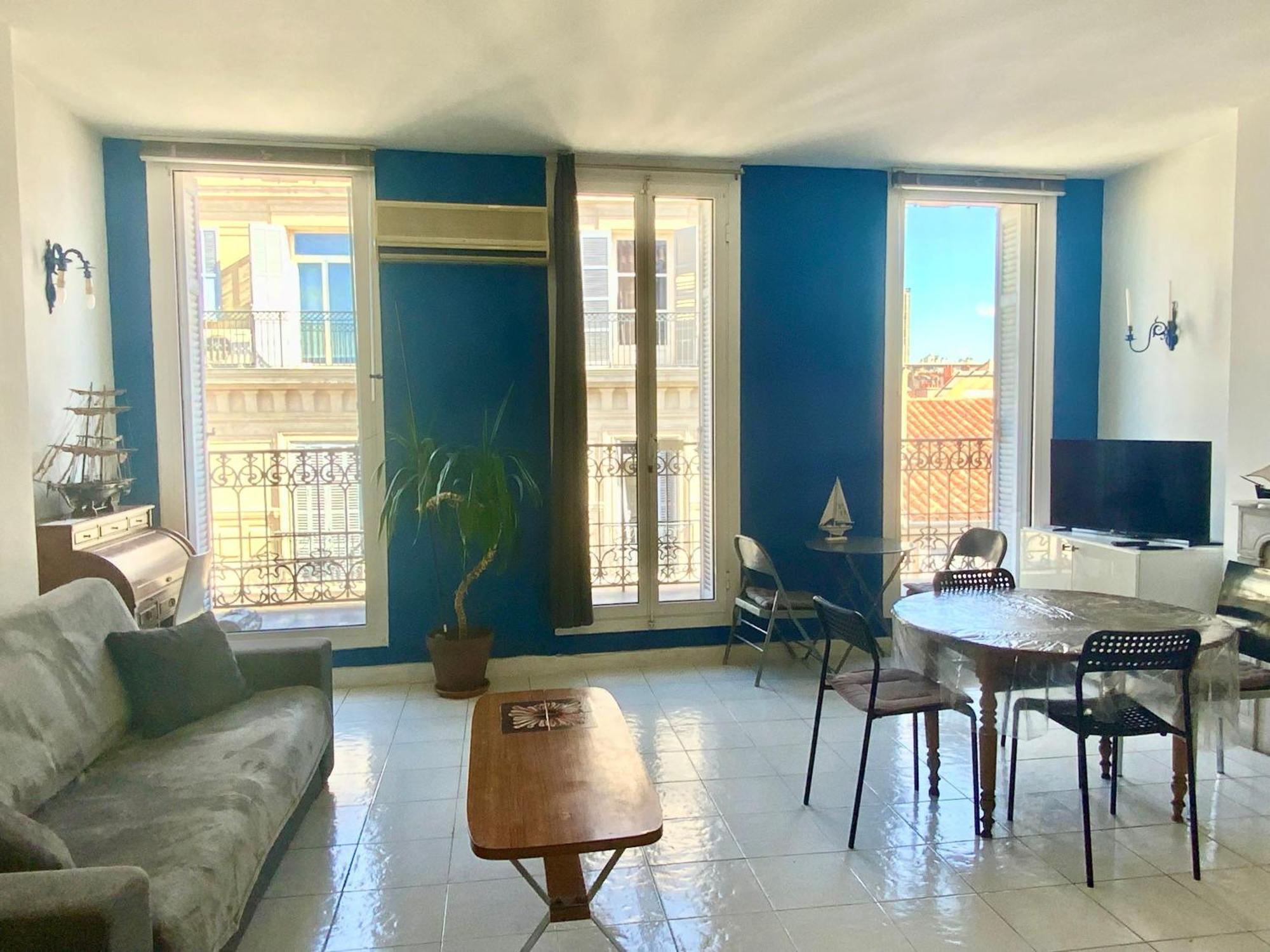 Vieux Port Appartement Maritime De 72M² Et Balcon Marseille Exteriör bild